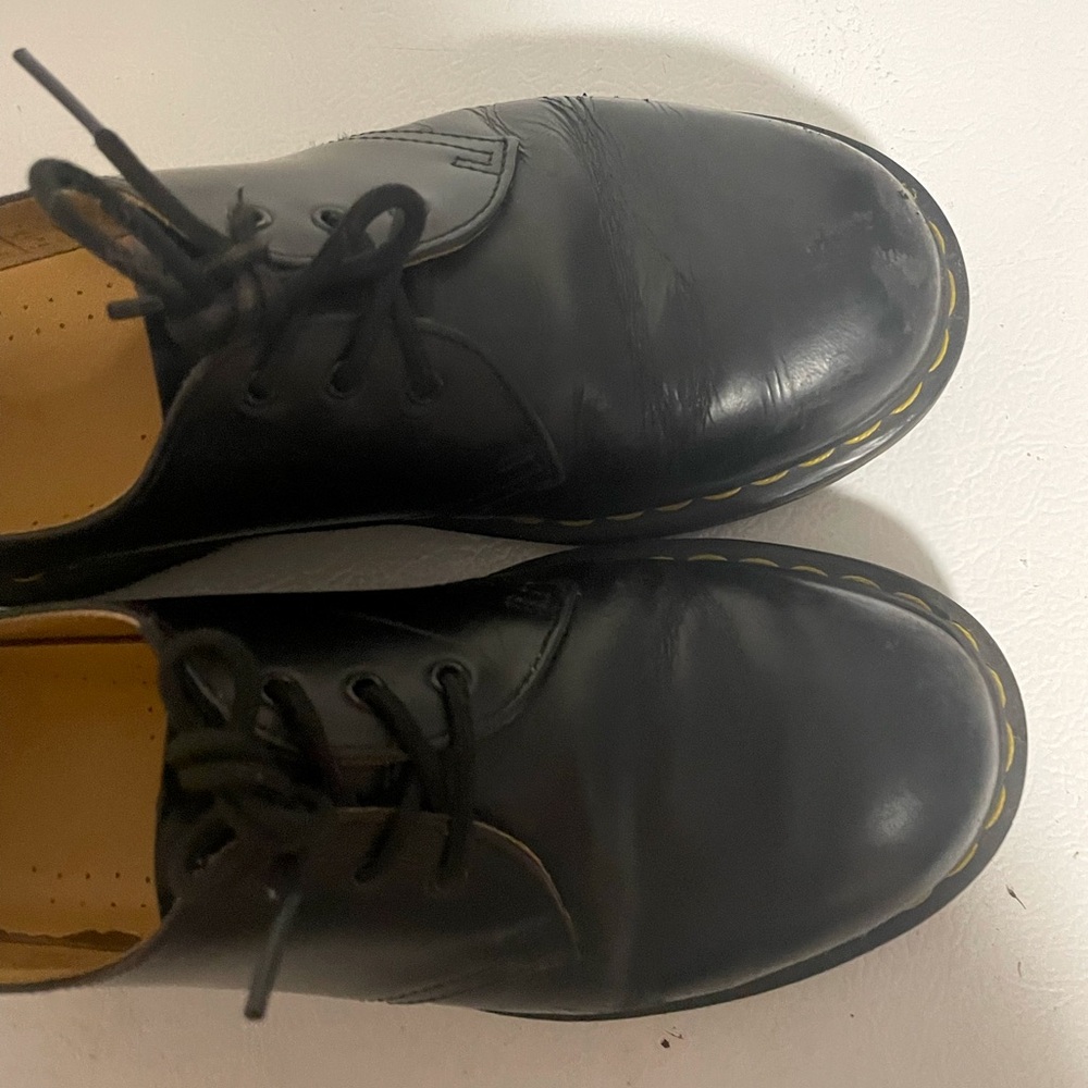 Dr. Martens Black Leather Oxfords